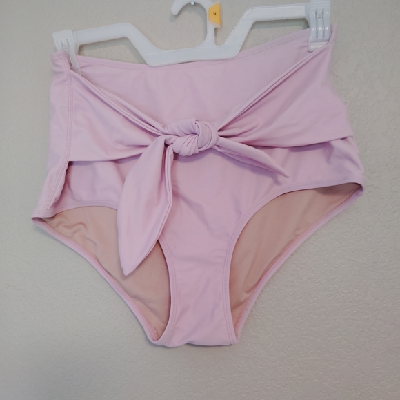 Bright Lilac | Tie-Up-Front Bottoms - Picture 4 of 5